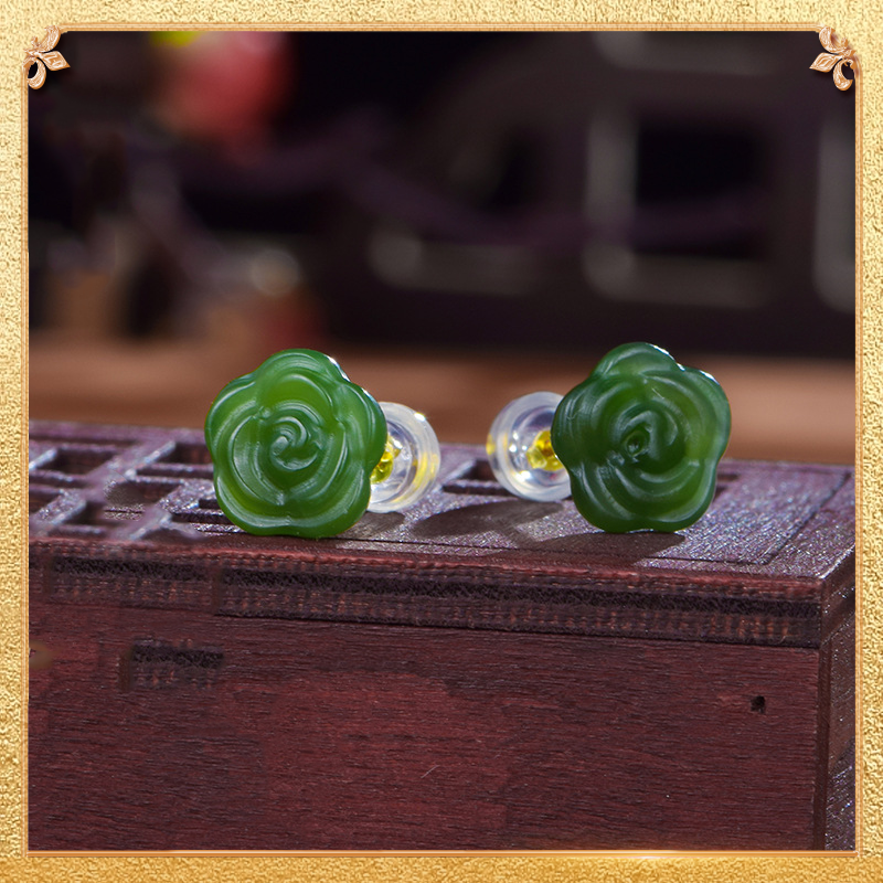 Rose Ear studs