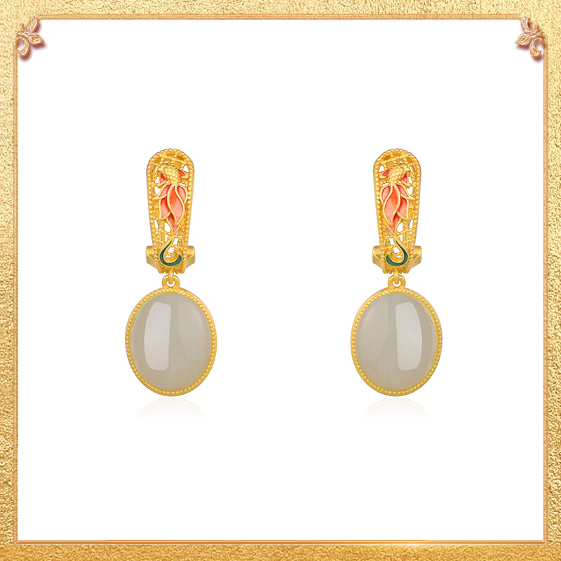 Abundant wealth and treasures Earrings