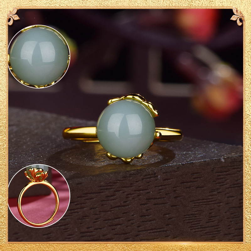 Condensed Pearl Ring