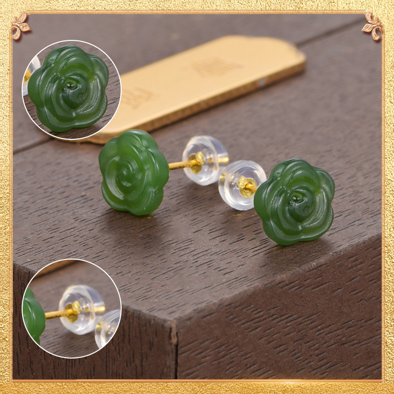 Rose Ear studs