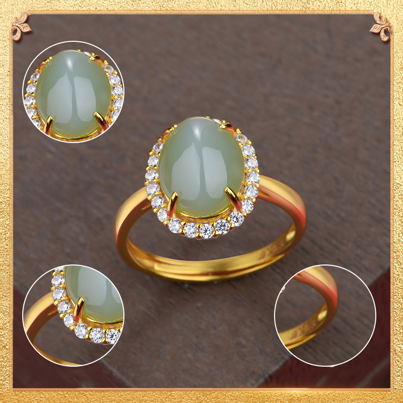 Chrysoberyl cat's eye Ring