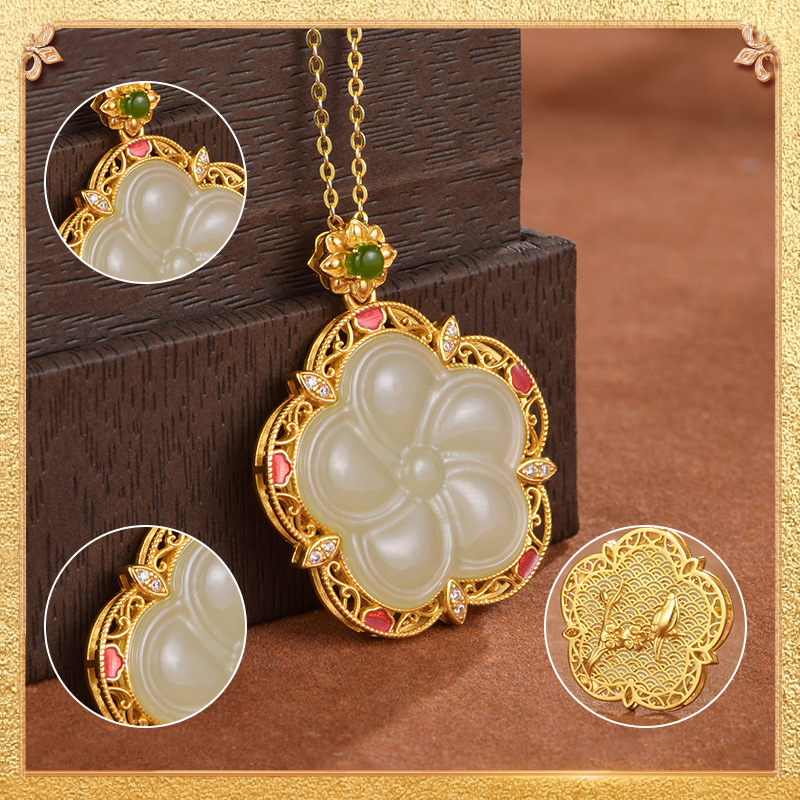 Classical Plum Blossom Pendant