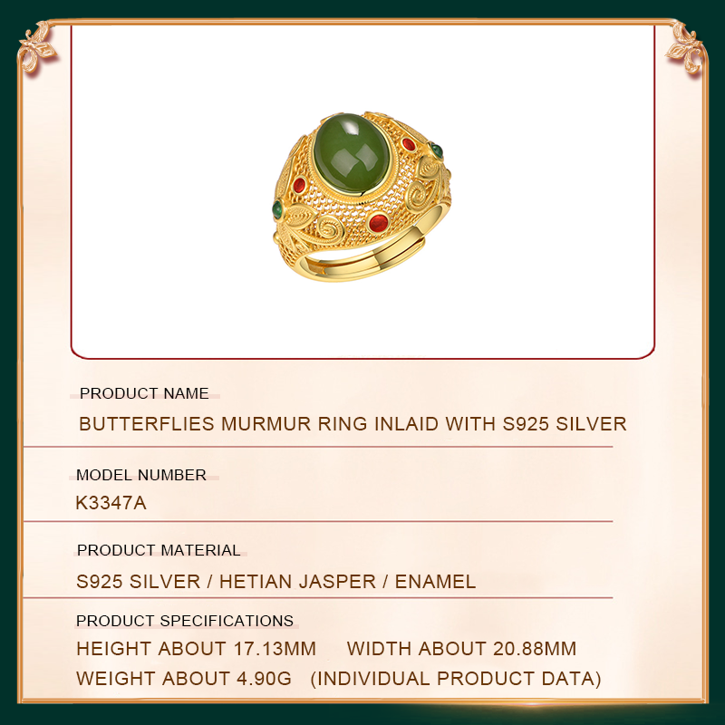 Butterflies murmur Ring