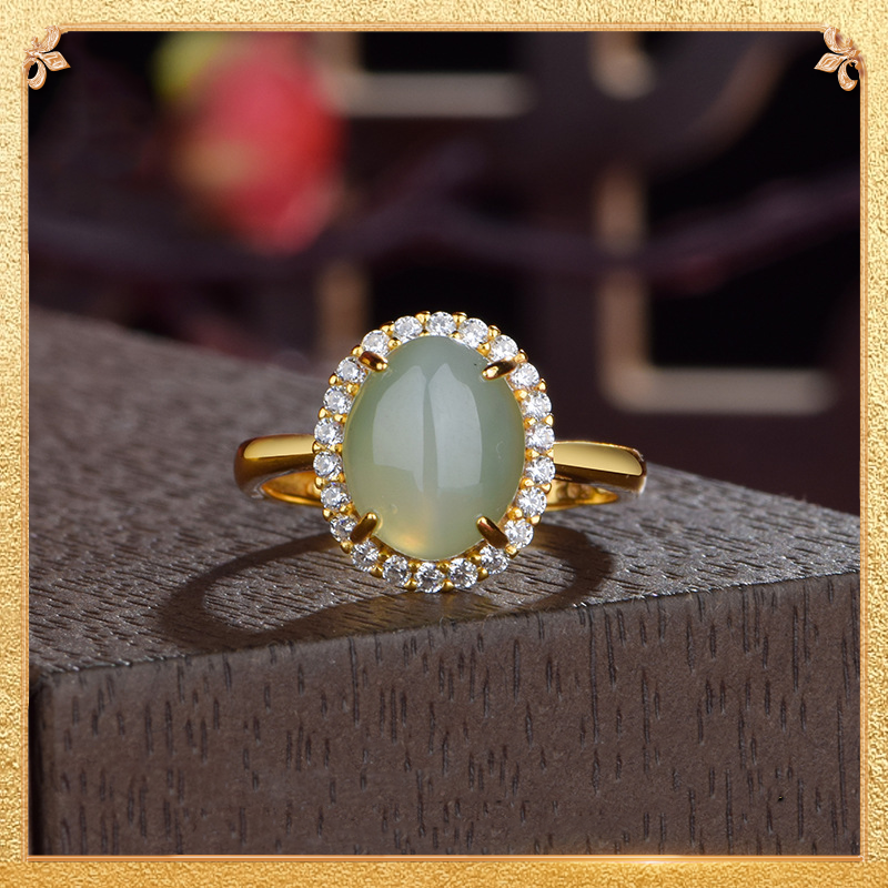 Chrysoberyl cat's eye Ring