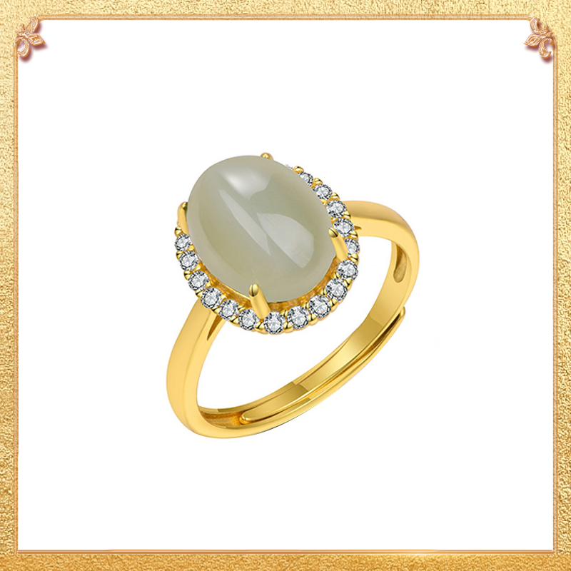 Chrysoberyl cat's eye Ring