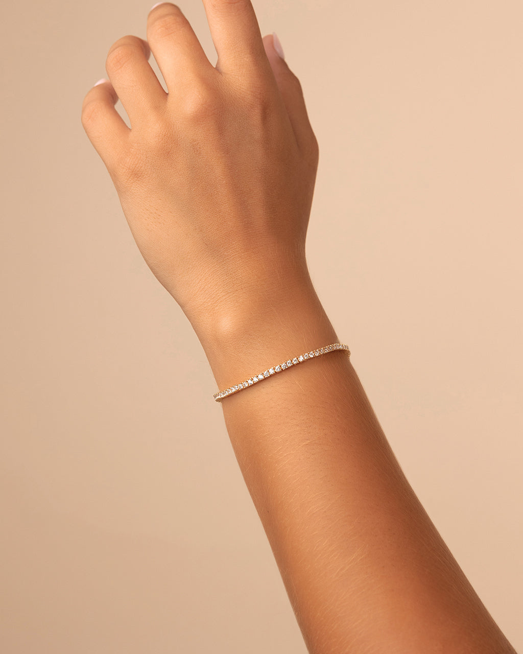 Alicia CZ Tennis Bracelet