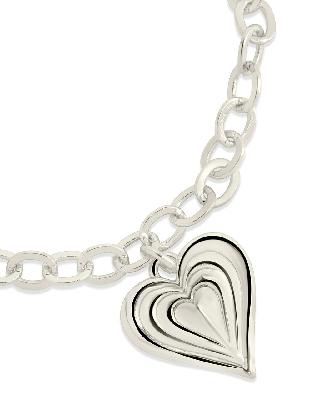 Beating Heart Charm Bracelet
