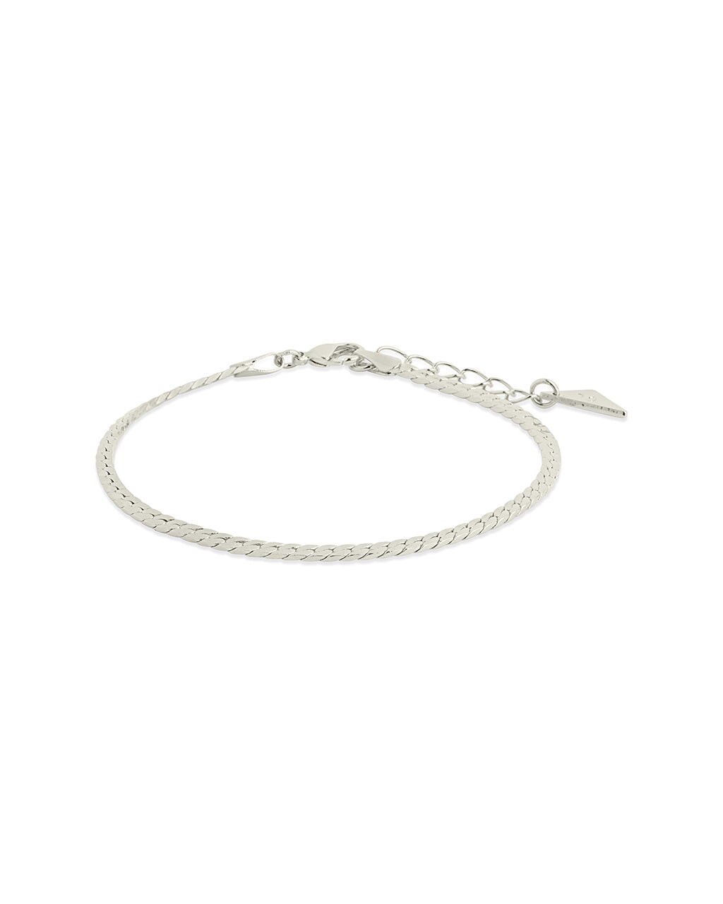 Bentley Flat Herringbone Chain Bracelet