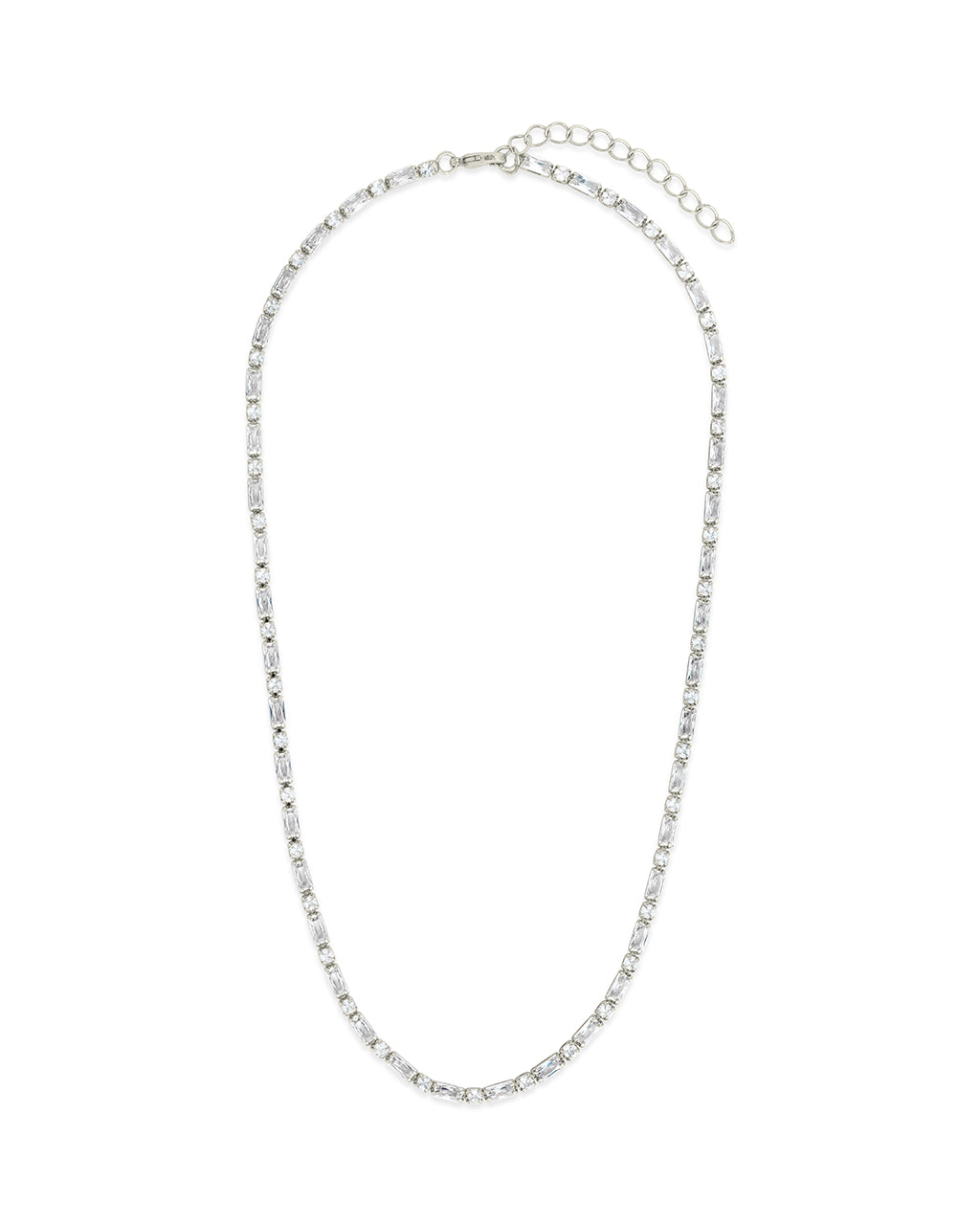 Georgia CZ Tennis Necklace