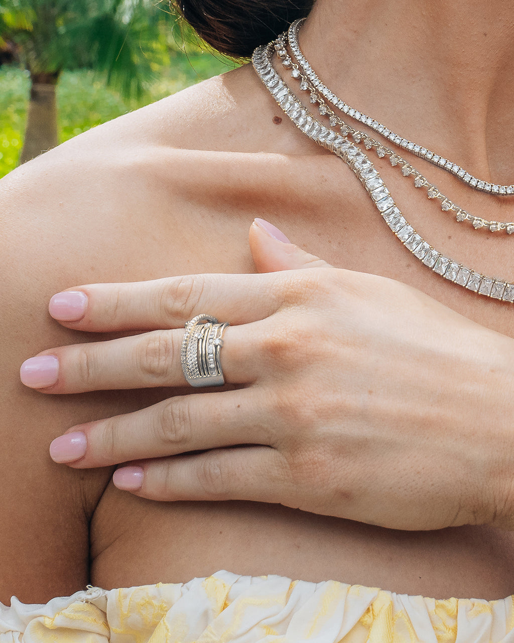 Raven Stacked Ring