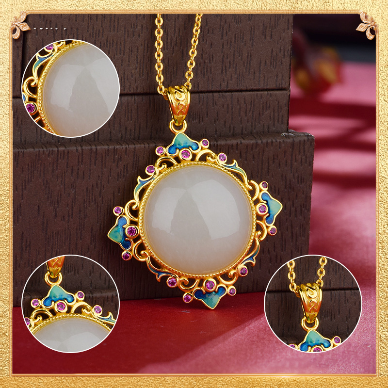 Enamel Sachet Pendant