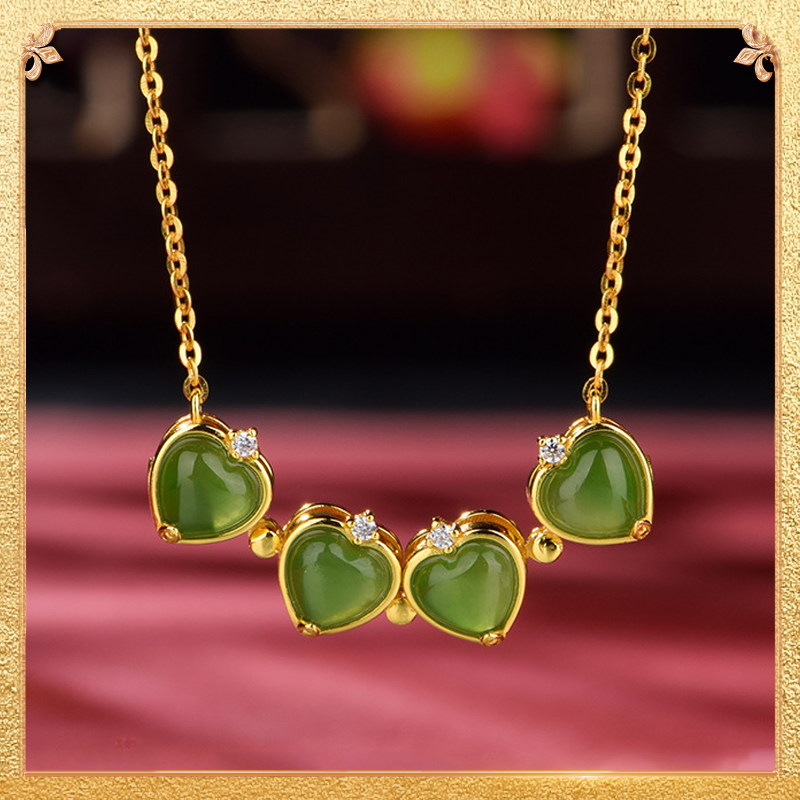 Dual-Design Heart-Shaped Pendant